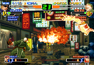 King of Fighters 2000 screenshot 5 for Playstation 2